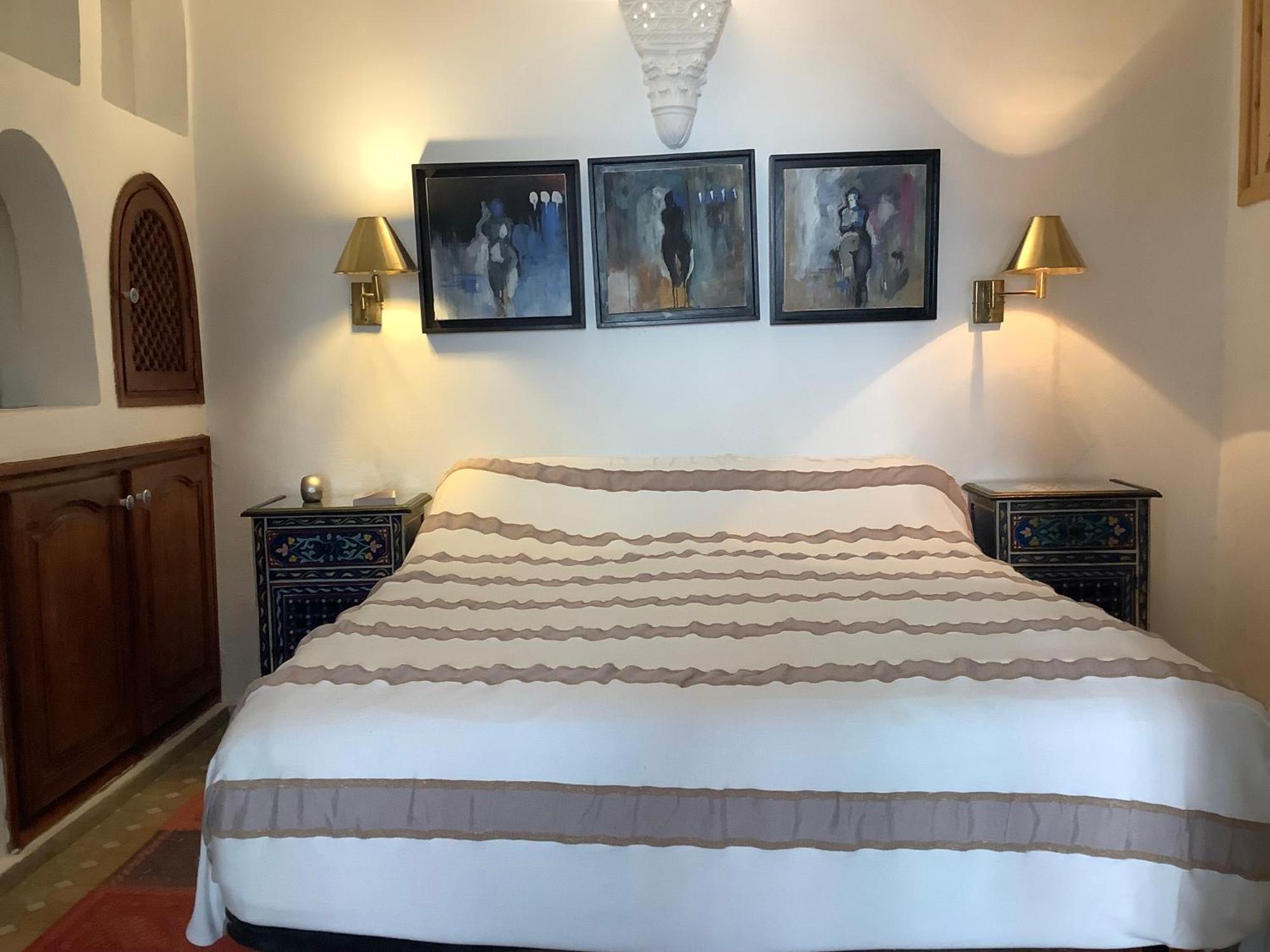 Maison Traditionnelle Dans La Casbah De Tanger Bagian luar foto