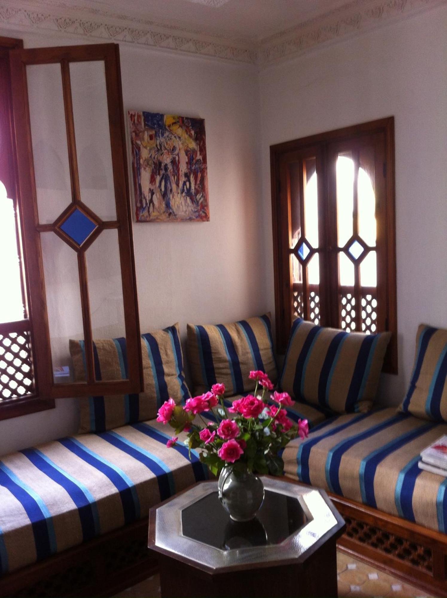 Maison Traditionnelle Dans La Casbah De Tanger Bagian luar foto