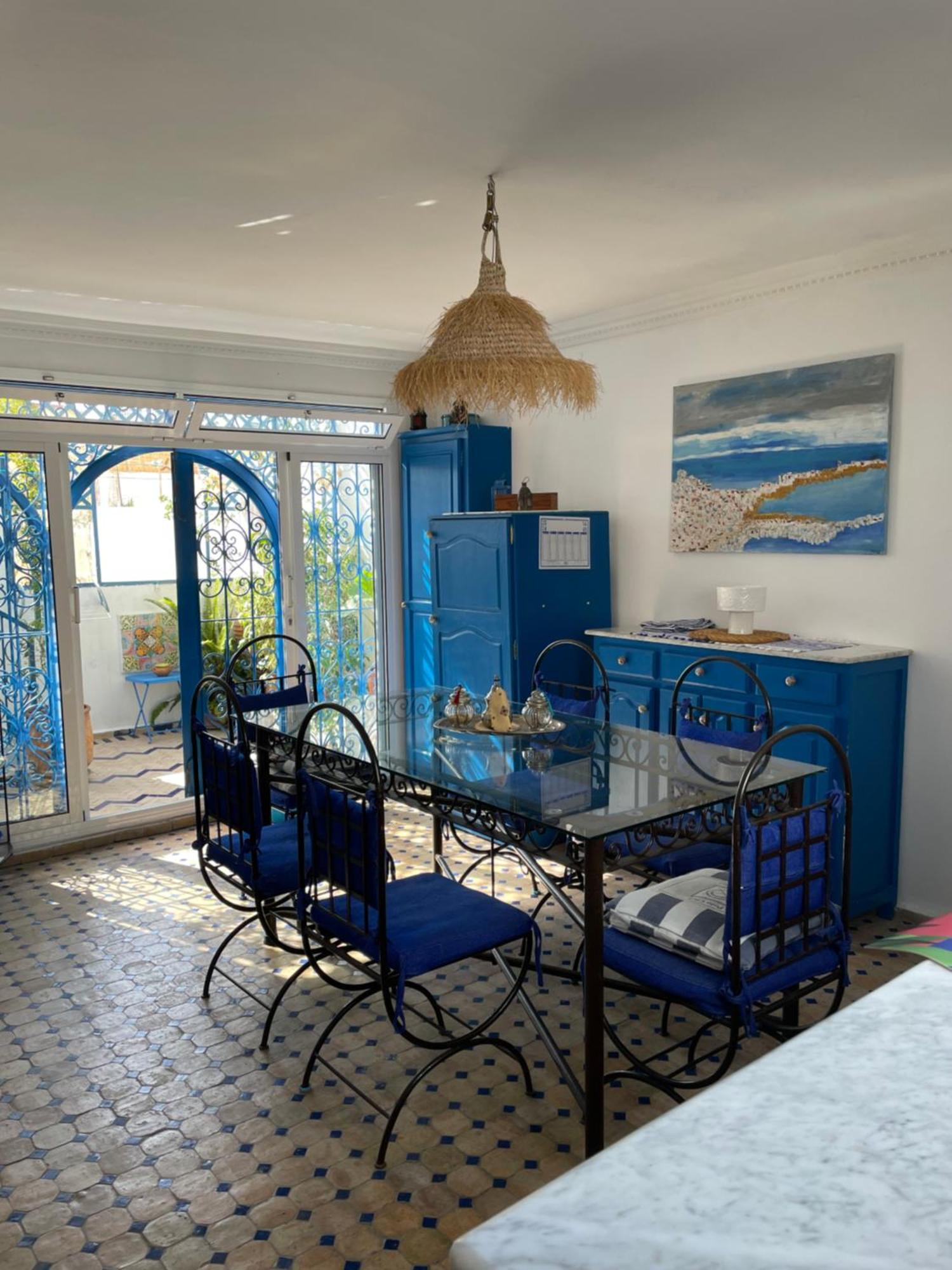 Maison Traditionnelle Dans La Casbah De Tanger Bagian luar foto